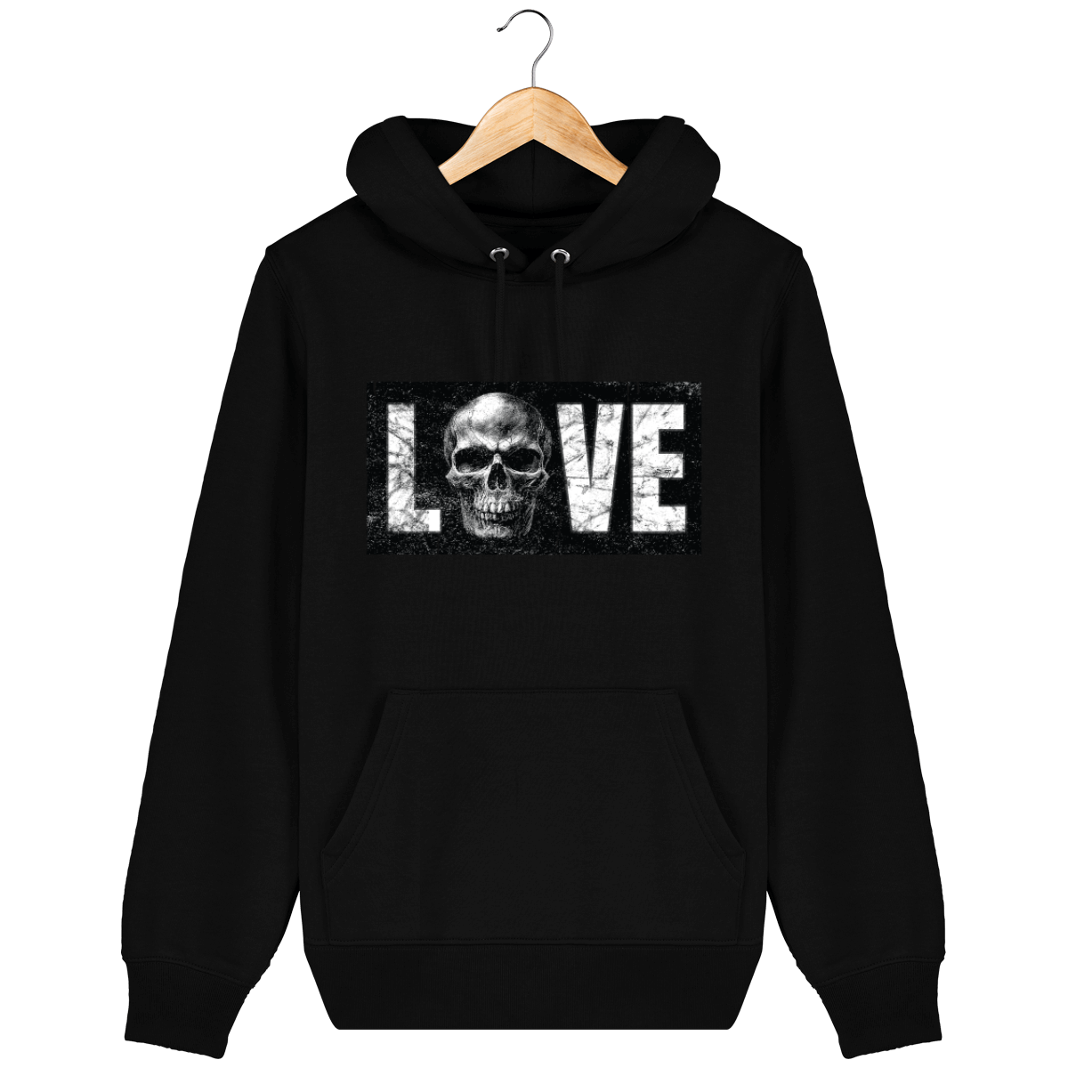 Unisex Hoodie Sweatshirt 350G/M² "Skull love"