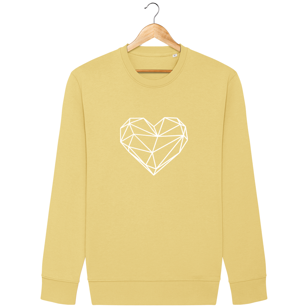 Sweat Col Rond - COEUR ORIGAMI