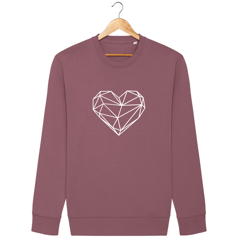 Sweat Col Rond - COEUR ORIGAMI