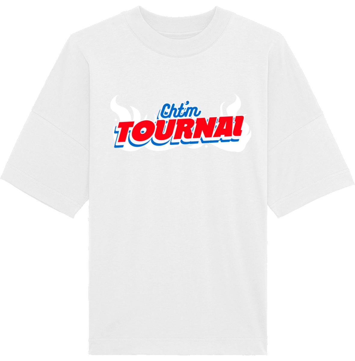 T-Shirt Oversized Col montant Unisexe - TOURNAI