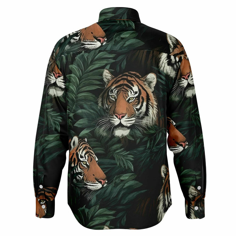 Chemise homme manches longues - Tigre