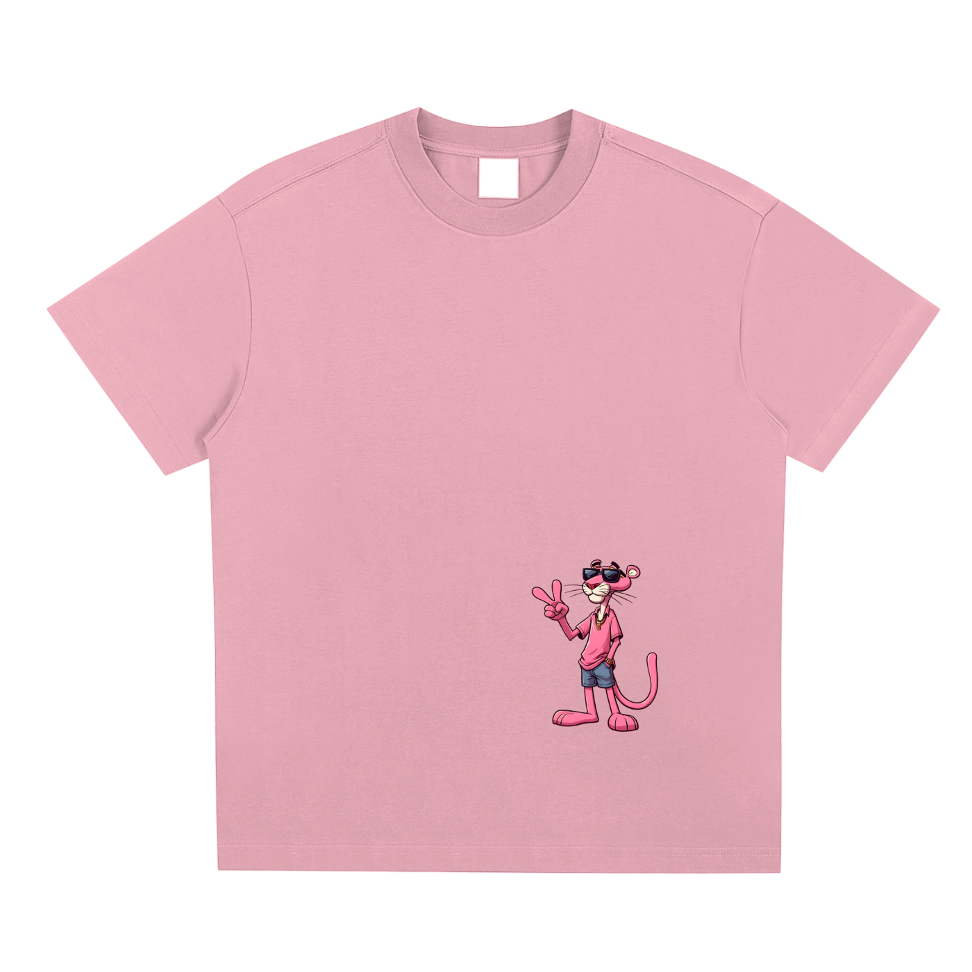 T-Shirt unisexe - LA PANTHERE ROSE