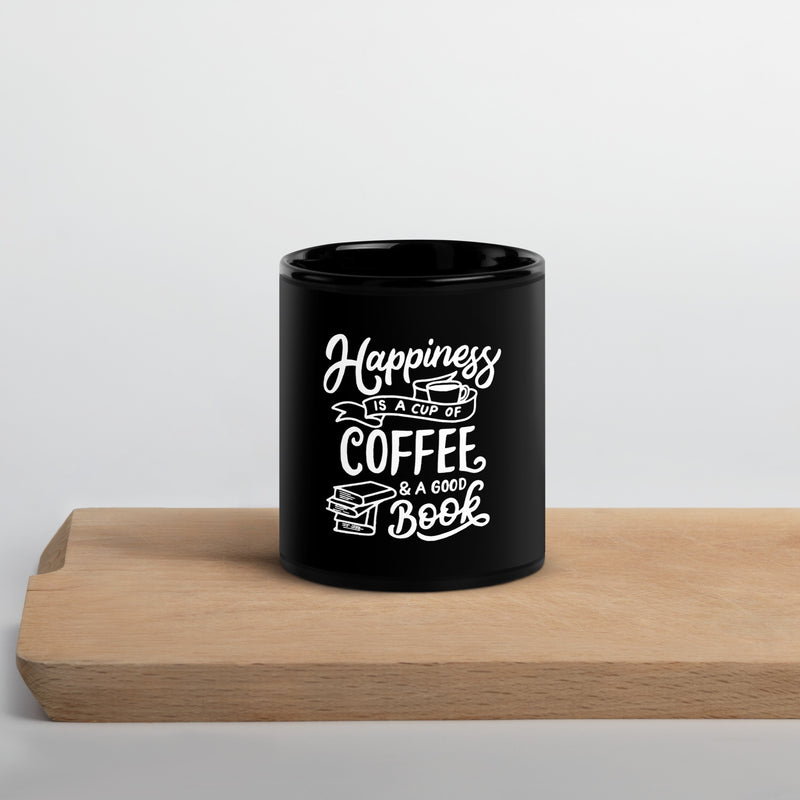 Mug brillant noir - Fan de café