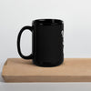 Mug brillant noir - Fan de café