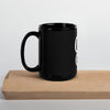 Mug brillant noir - Fan de café