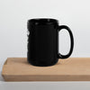 Mug brillant noir - Fan de café