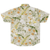 Chemise homme manches courtes à fleurs