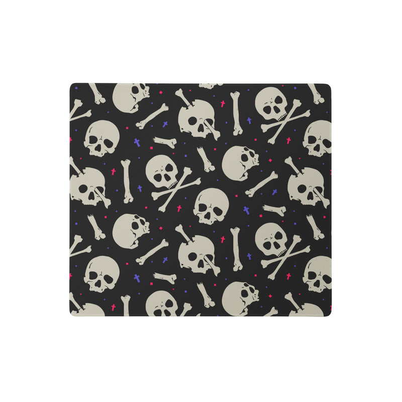 Tapis de souris gaming - Têtes de morts