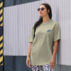 T-shirt oversize délavé brodé - CHT'M