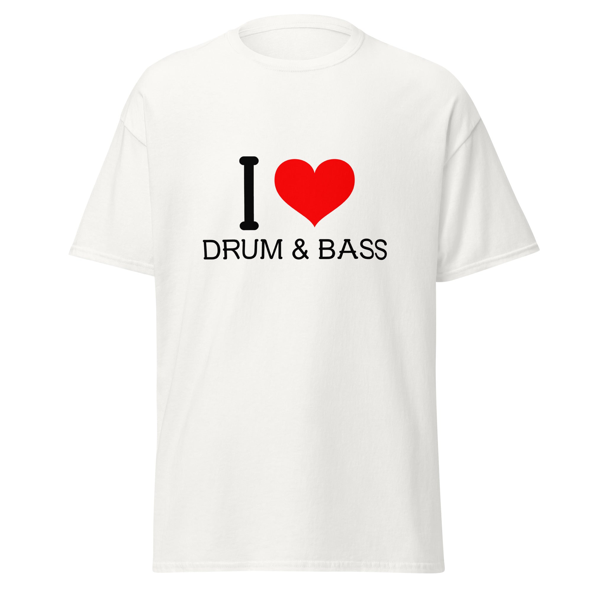 T-shirt I LOVE DRUM & BASS