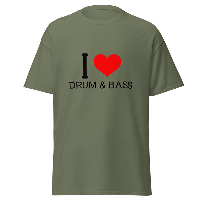 T-shirt I LOVE DRUM & BASS