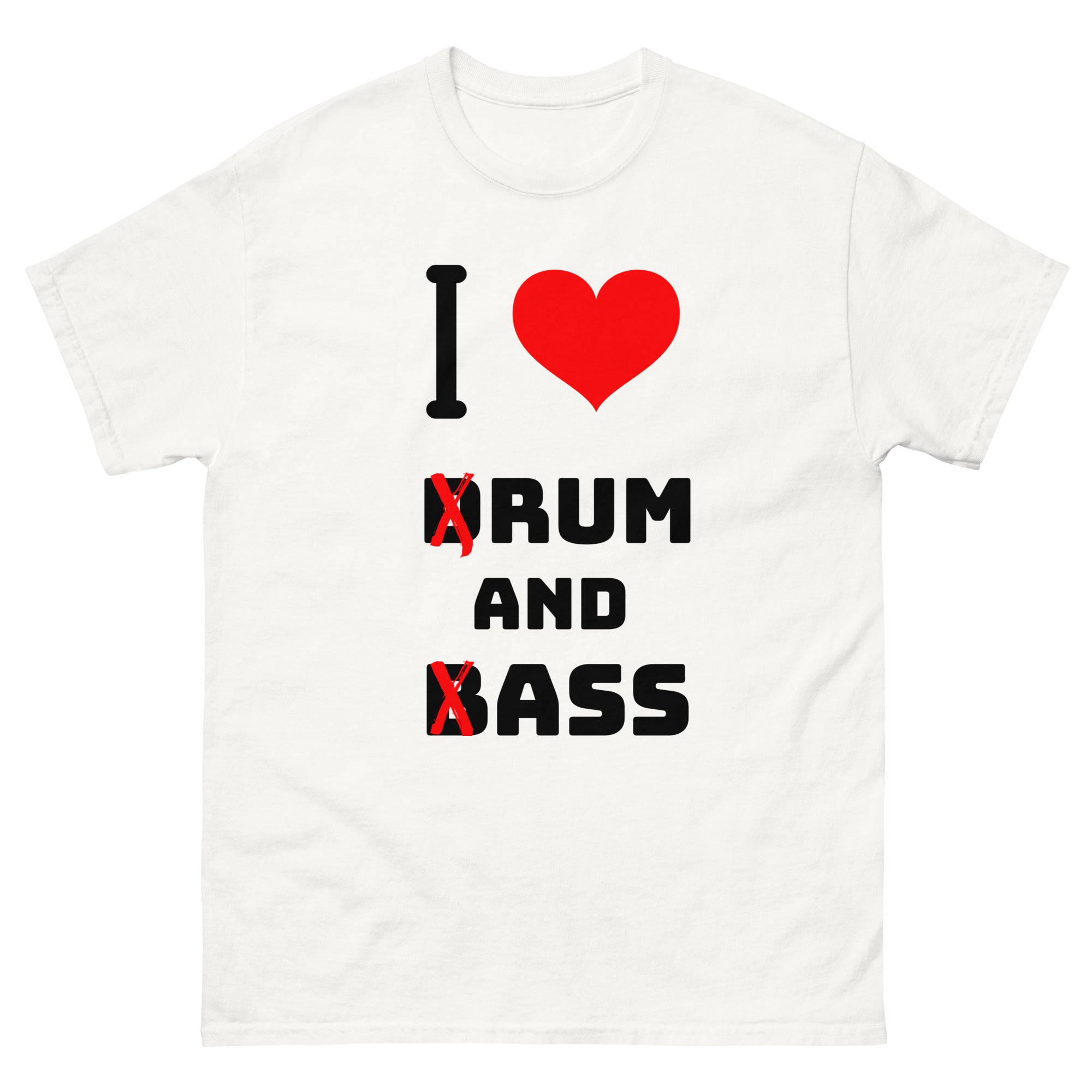 T-shirt - I LOVE DRUM AND BASS