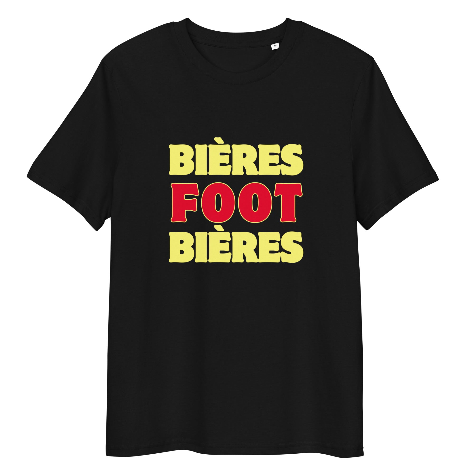 T-shirt supporter belge - "Bières foot bières"