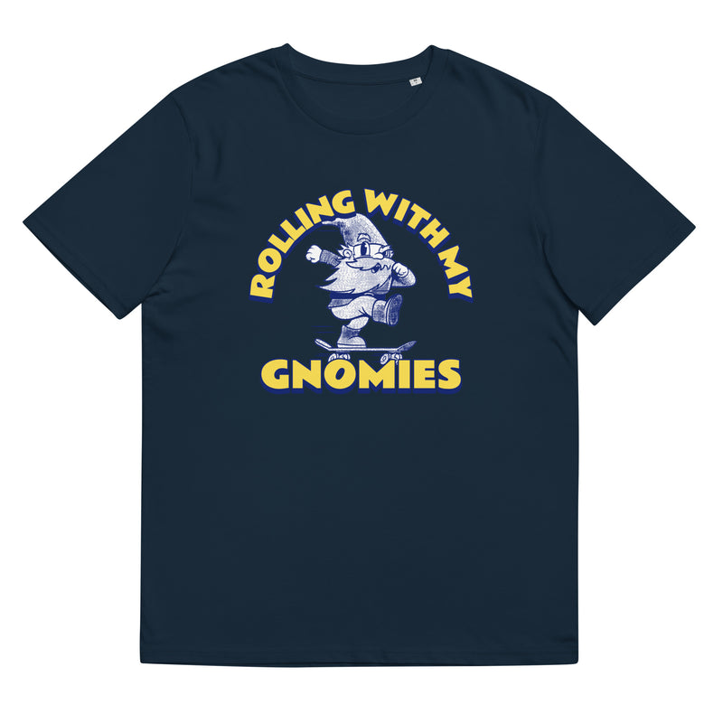 T-shirt Skate - "Rolling with my gnomies"