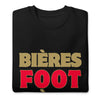 Sweatshirt premium unisexe - BELGIUM FOOTBALL - BIERES FOOT BIERES