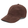 Casquette en velours côtelé