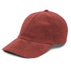Casquette en velours côtelé