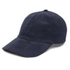 Casquette en velours côtelé