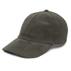 Casquette en velours côtelé