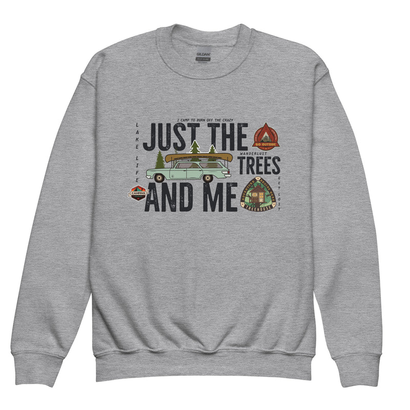 Pull enfant "Juste the trees and me"