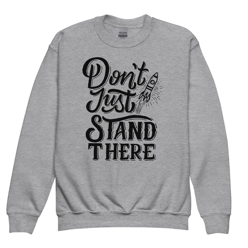 Pull enfant - "Don't just stand here"