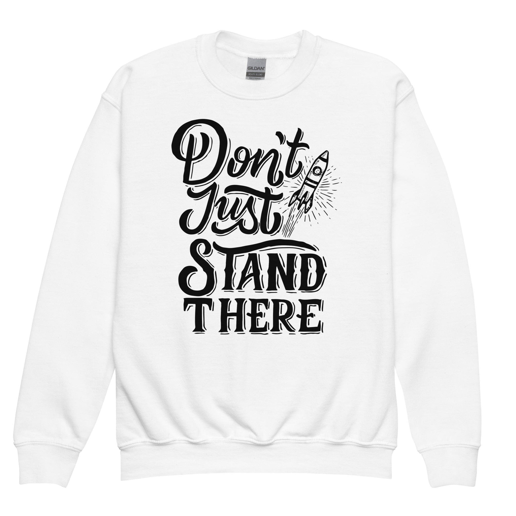 Pull enfant - "Don't just stand here"