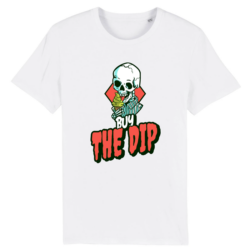 T-Shirt crypto - BUY THE DIP -  from chtmboutique by chtmboutique - bitcoin, crypto, cryptomonnaie