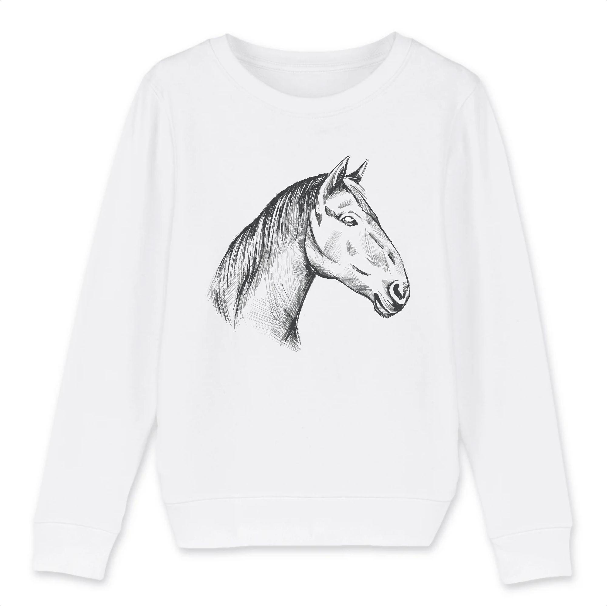 Pull Fille Cheval