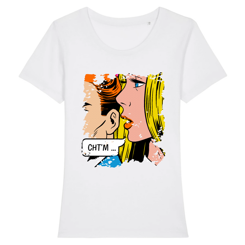 T-Shirt femme - Cht'm "COMICS"