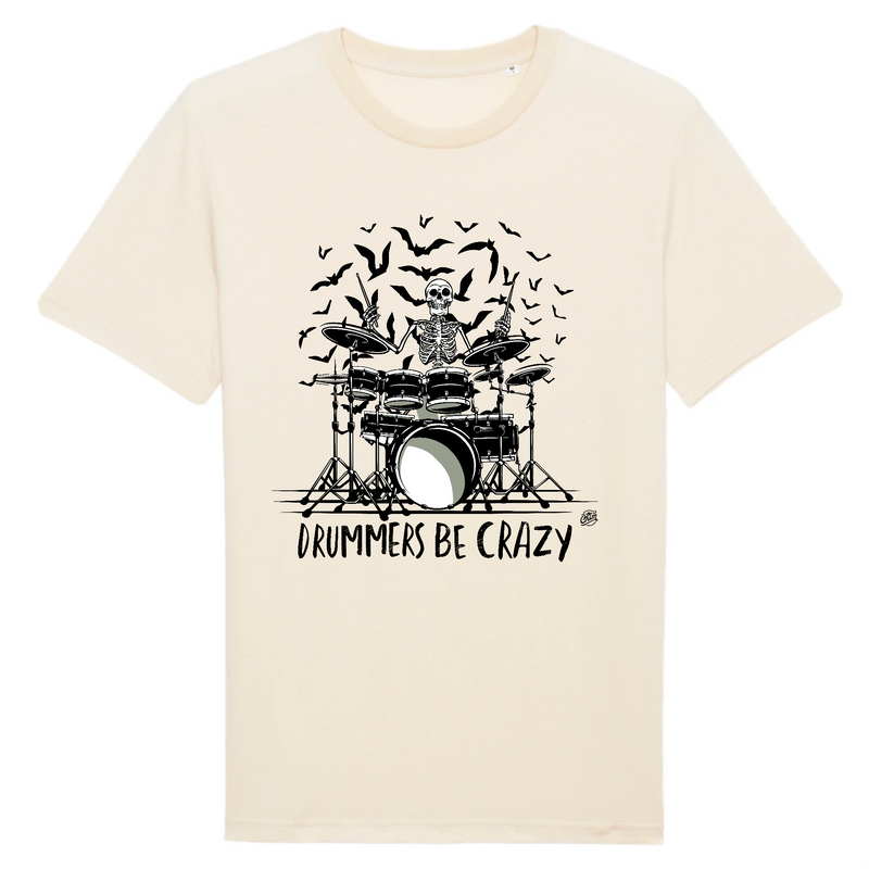 T-shirt - DRUMMERS BE CRAZY