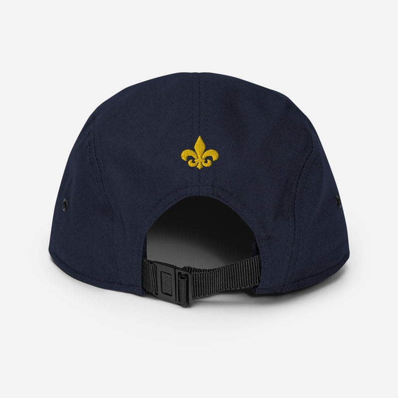 Casquette 5 Panel - Fleur de Lis