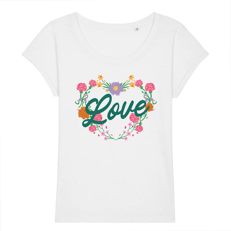 T-shirt Femme - "Flower love"