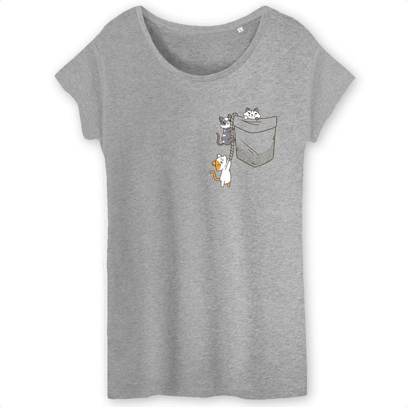 T-shirt femme - Climber cats