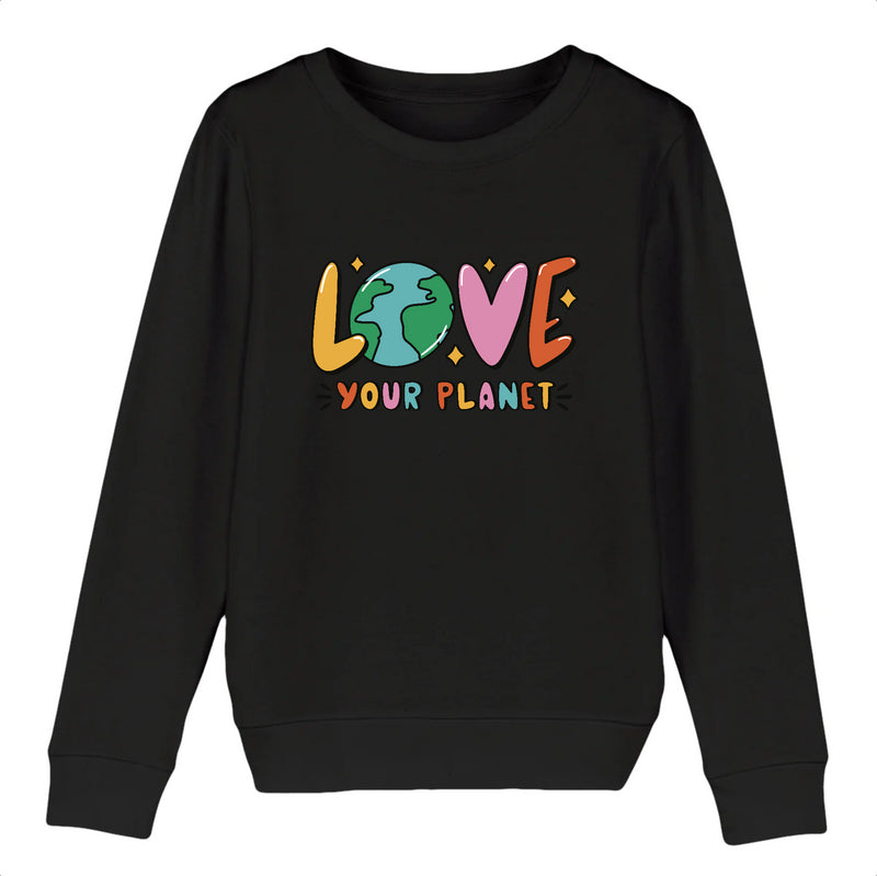 Pull enfant - LOVE YOUR PLANET