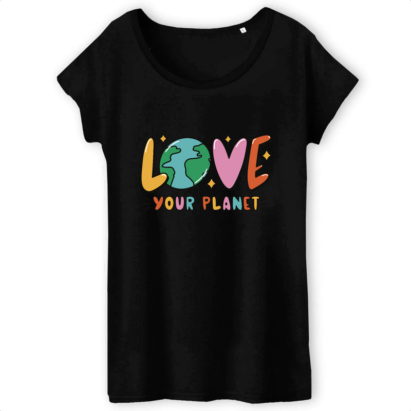 T-Shirt femme - LOVE YOUR PLANET