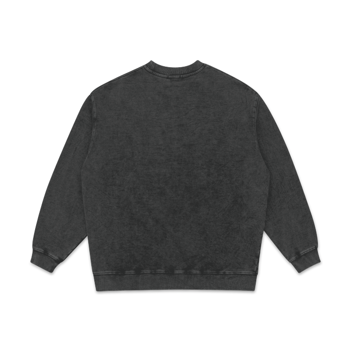 Pull oversize Stone Wash Orelsan - Ha bah c'est du propre !