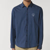 chemise brodee papa hipster biere
