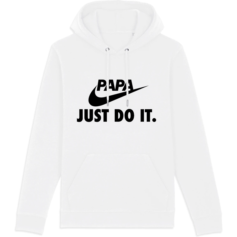 Pull à capuche - PAPA JUST DO IT