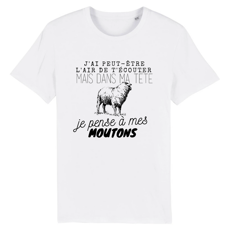 T-shirt - Je pense à mes moutons