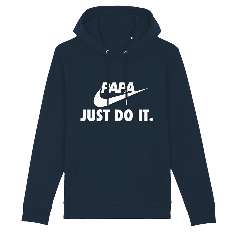 Pull à capuche - Papa just do it