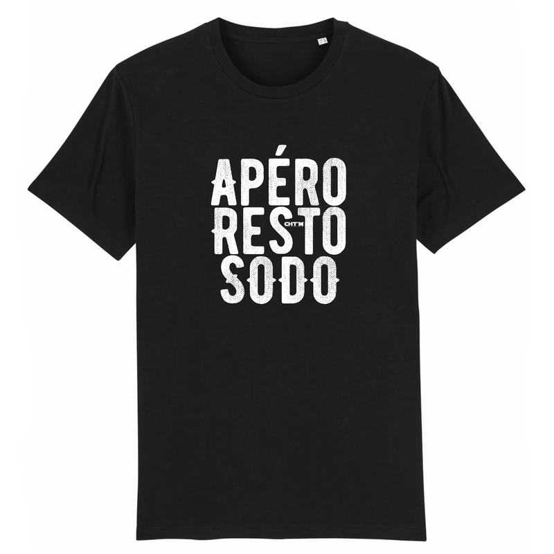 T-shirt - Apéro, resto, sodo