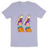 T-Shirt mauve original sneakers en coton BIO