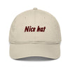 Casquette de baseball bio - "Nice Hat"