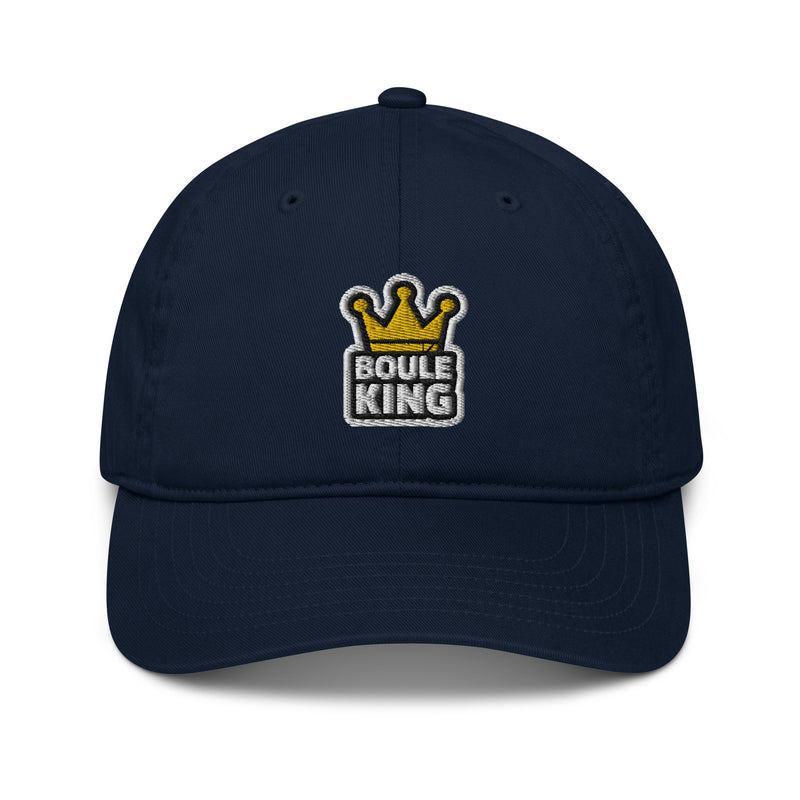 Casquette de pétanque brodée - "Boule King"