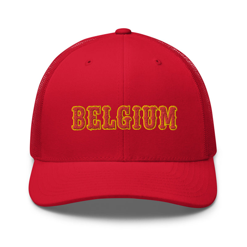 Casquette BELGIUM style Trucker