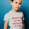 T-shirt Enfant - Coton bio - "Bruxelles je t'aime"