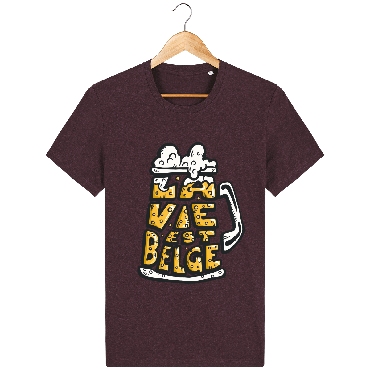 La vie est belge t shirt hotsell