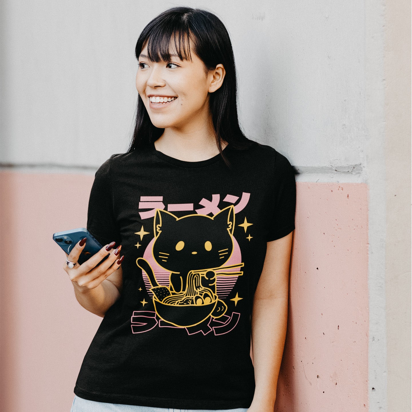 T-Shirt femme - Anime Cat