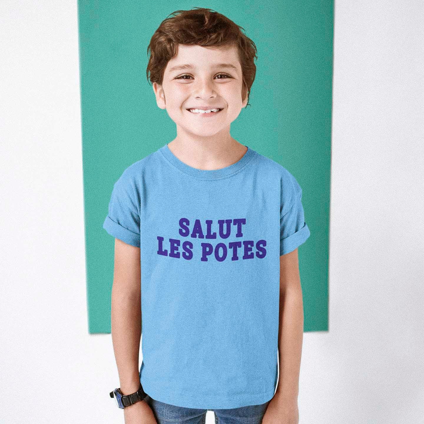 T-Shirt Enfant - SALUT LES POTES