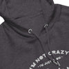 Pull à capuche brodé - "I'M NOT CRAZY I'M JUST FROM BELGIUM"
